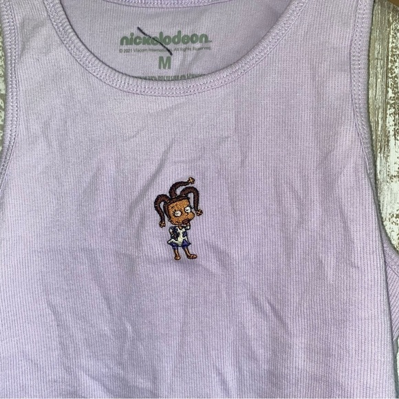 Rugrats Suzie Purple Ribbed Tank - Picture 2 of 4